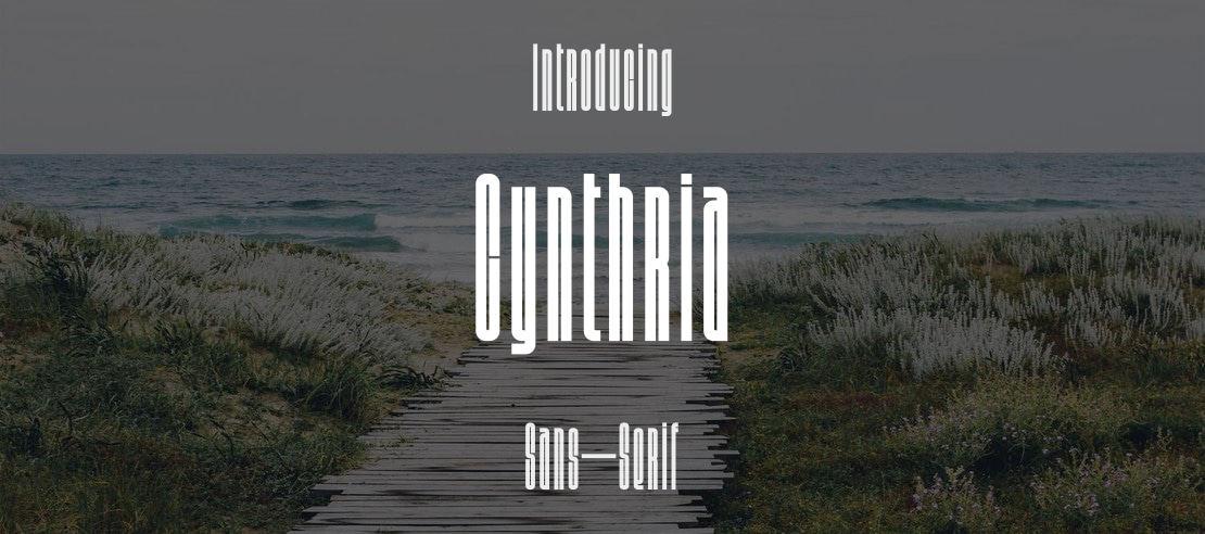 Cynthria Font