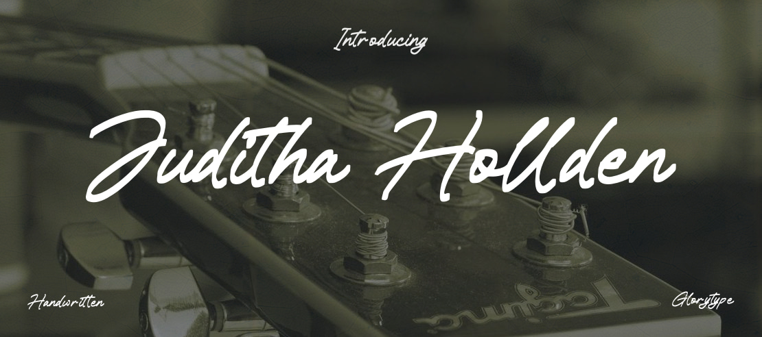Juditha Hollden Font