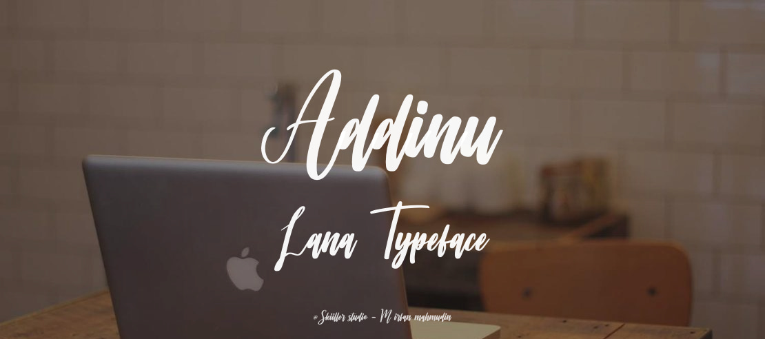 Addinu Lana Font