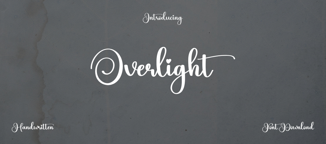 Overlight Font