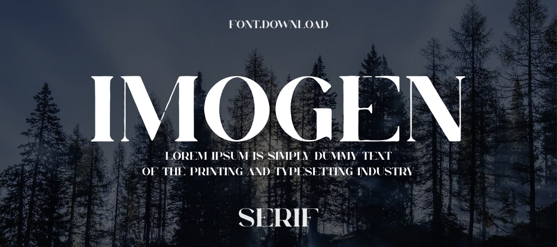 Imogen Font