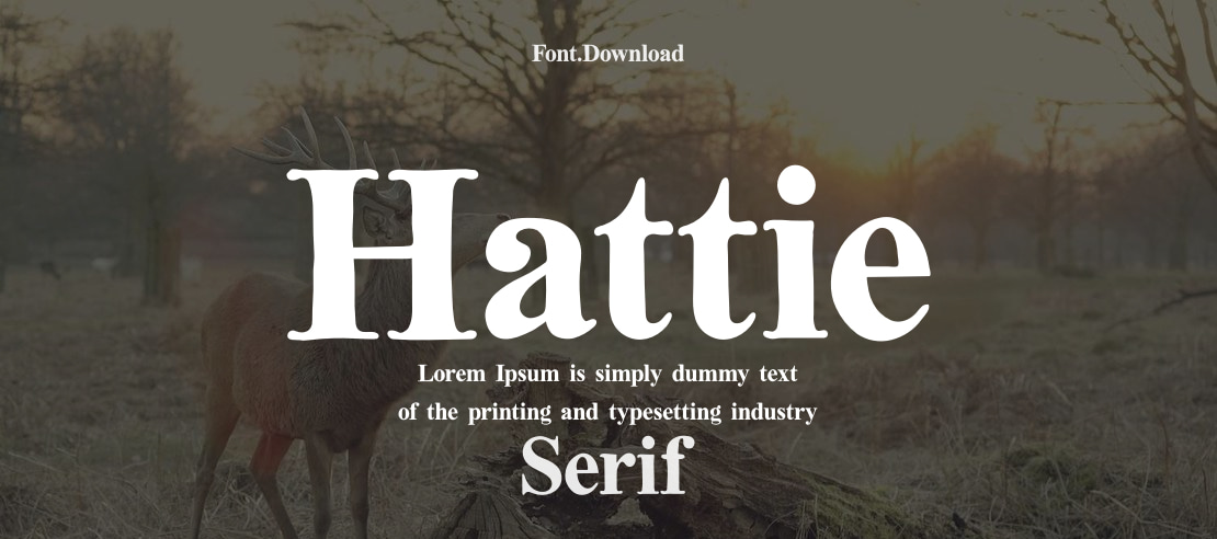 Hattie Font