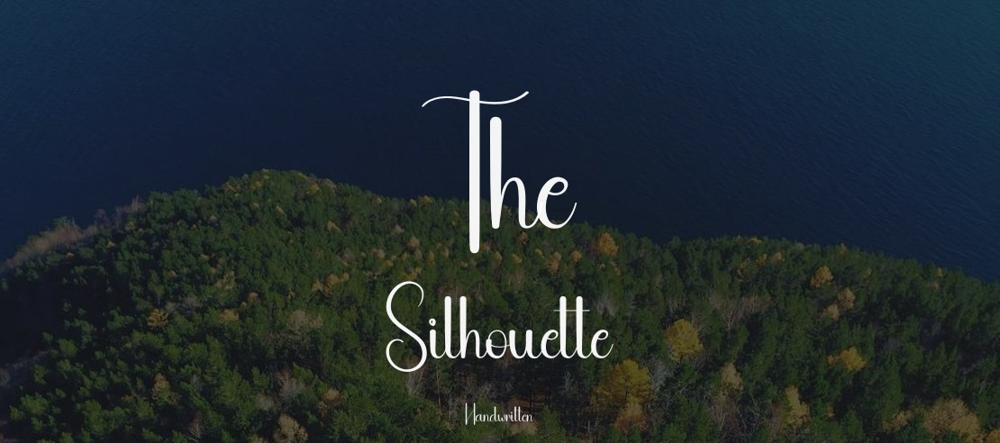 The Silhouette Font