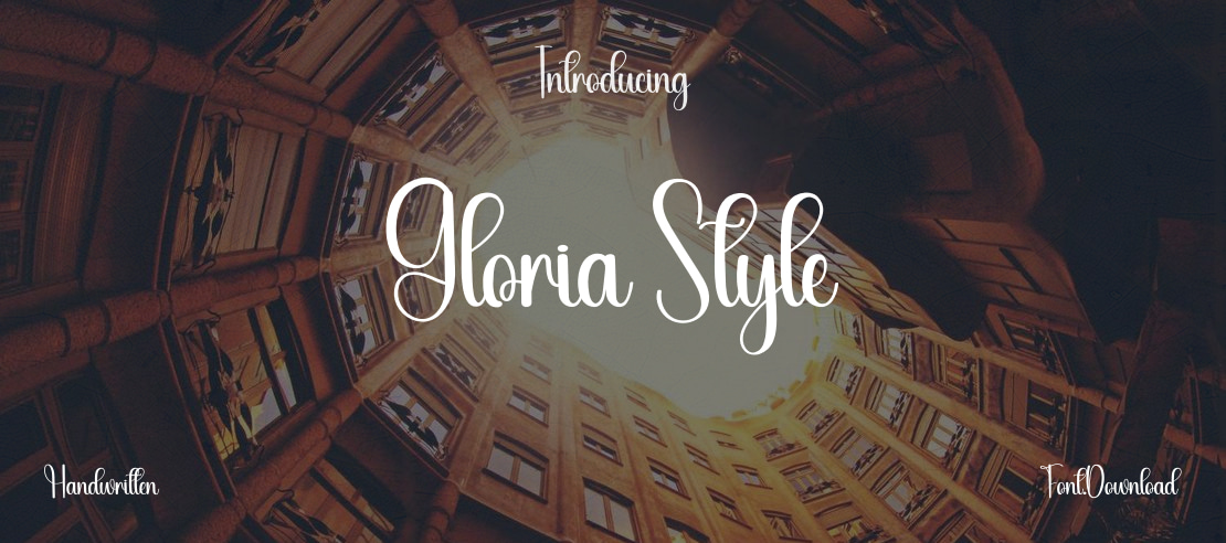 Gloria Style Font