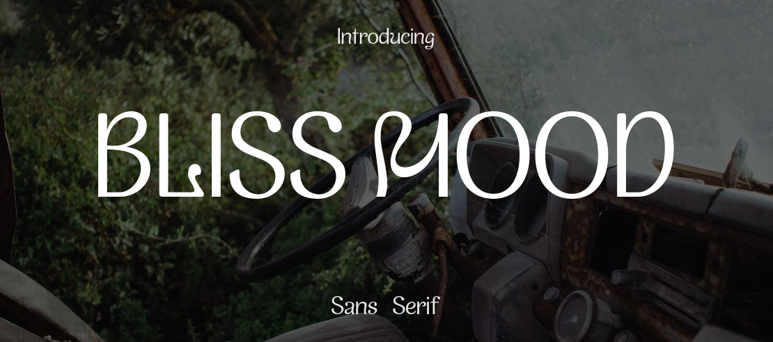 BLISS MOOD Font