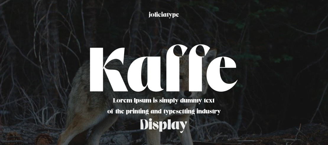 Kaffe Font