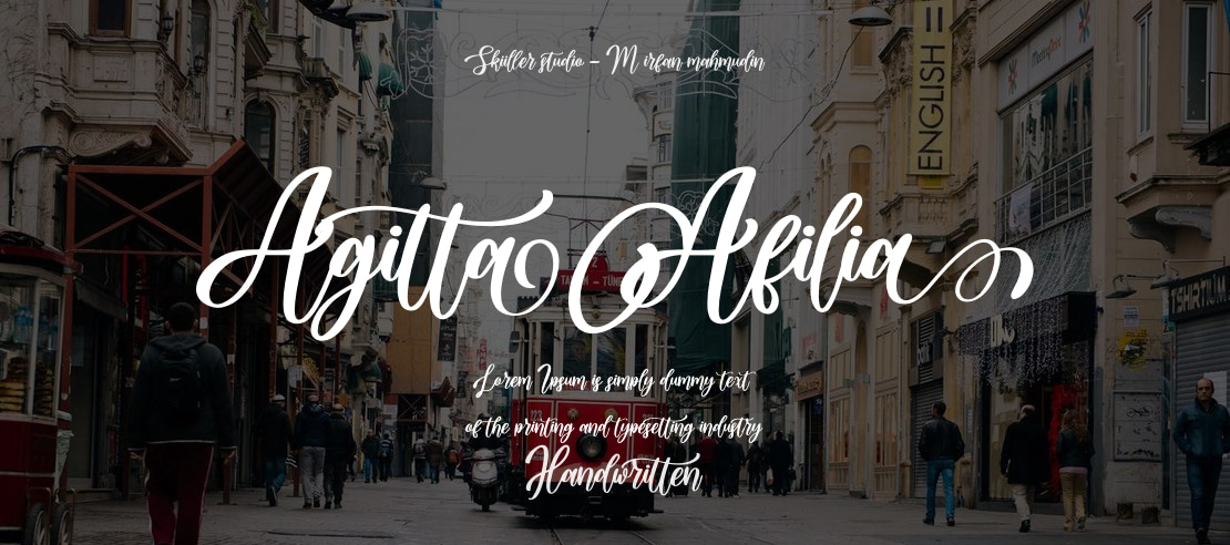 AgittaAfilia Font