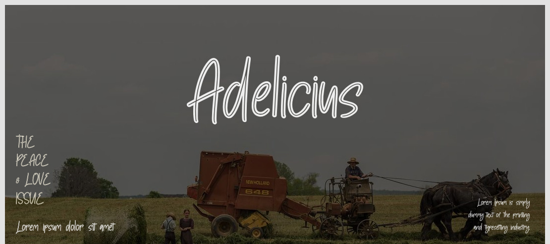 Adelicius Font