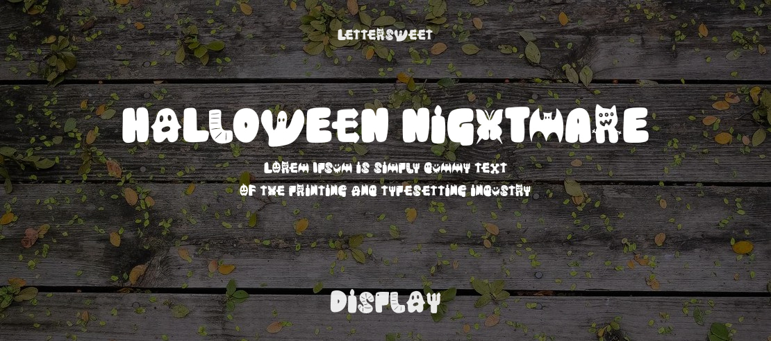 Halloween Nightmare Font