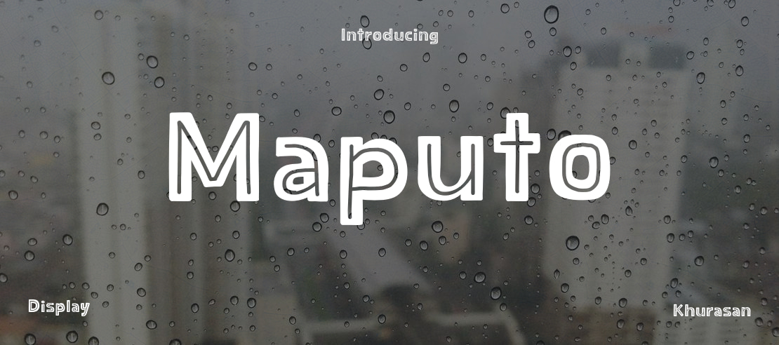 Maputo Font