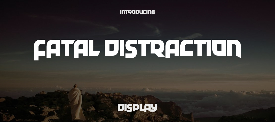 Fatal Distraction Font