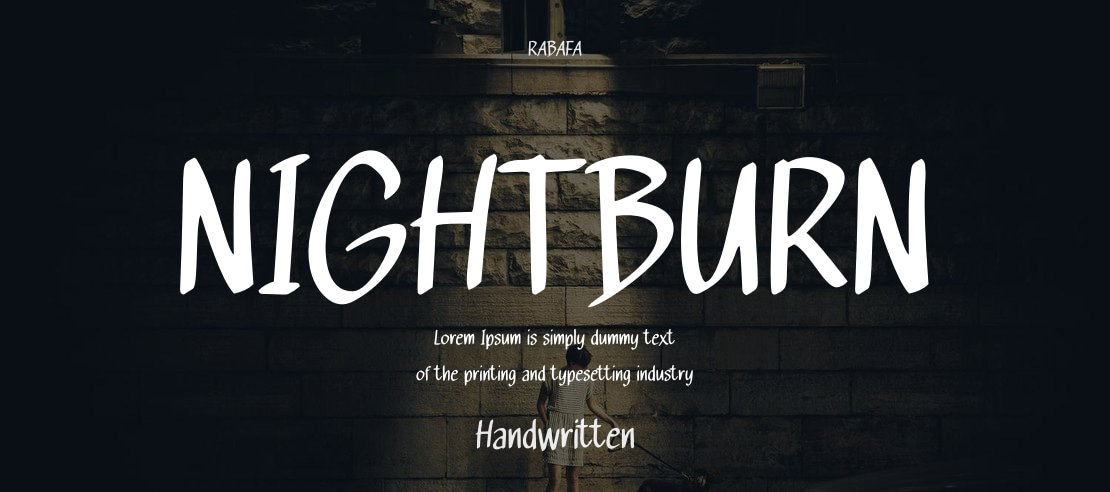 NIGHTBURN Font