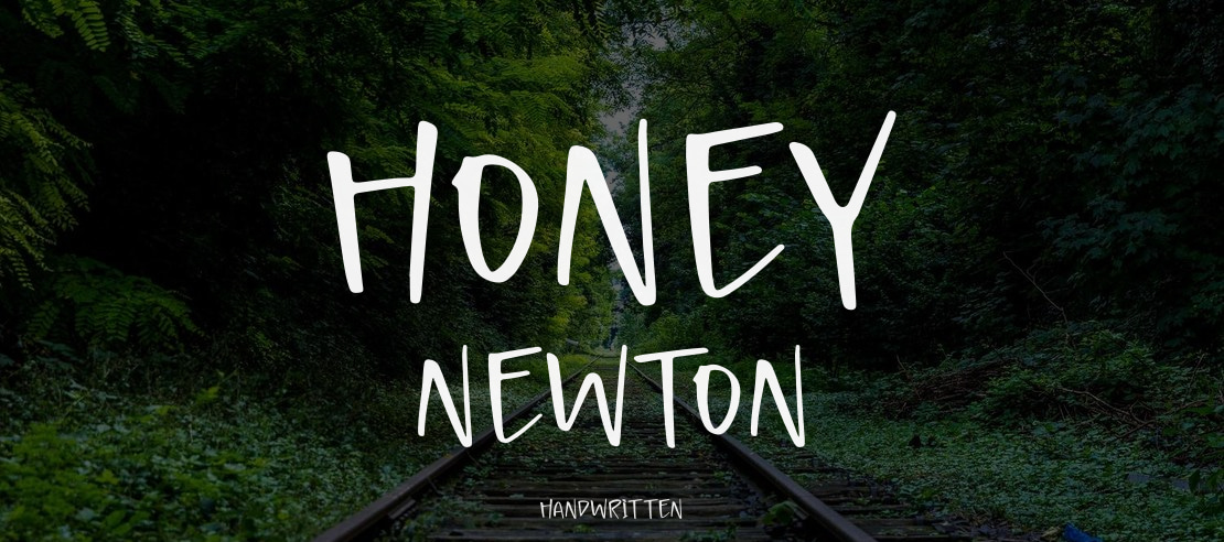 Honey Newton Font