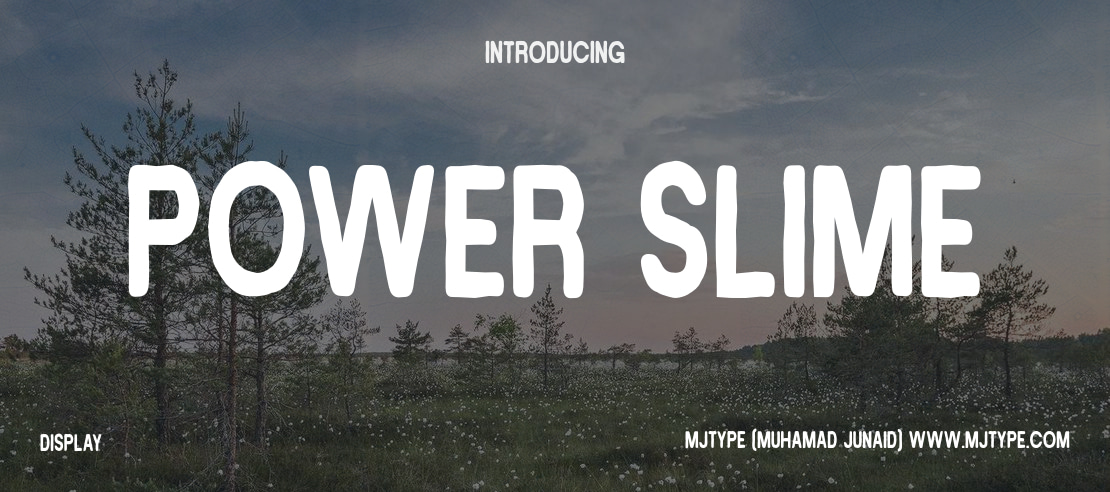 Power Slime Font