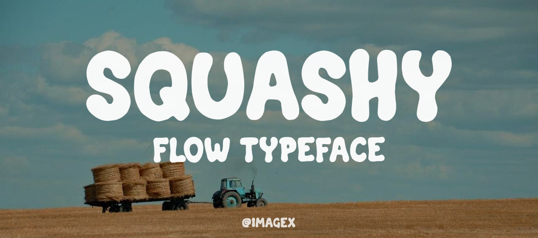 Squashy Flow Font