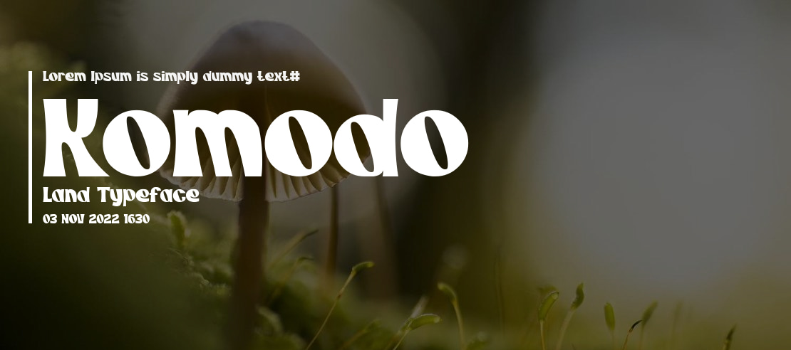 Komodo Land Font