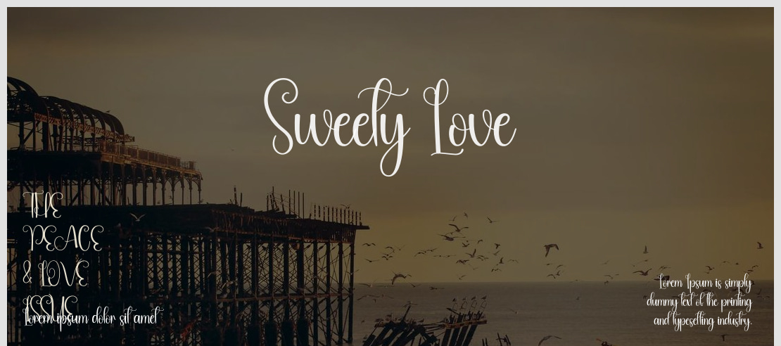 Sweety Love Font