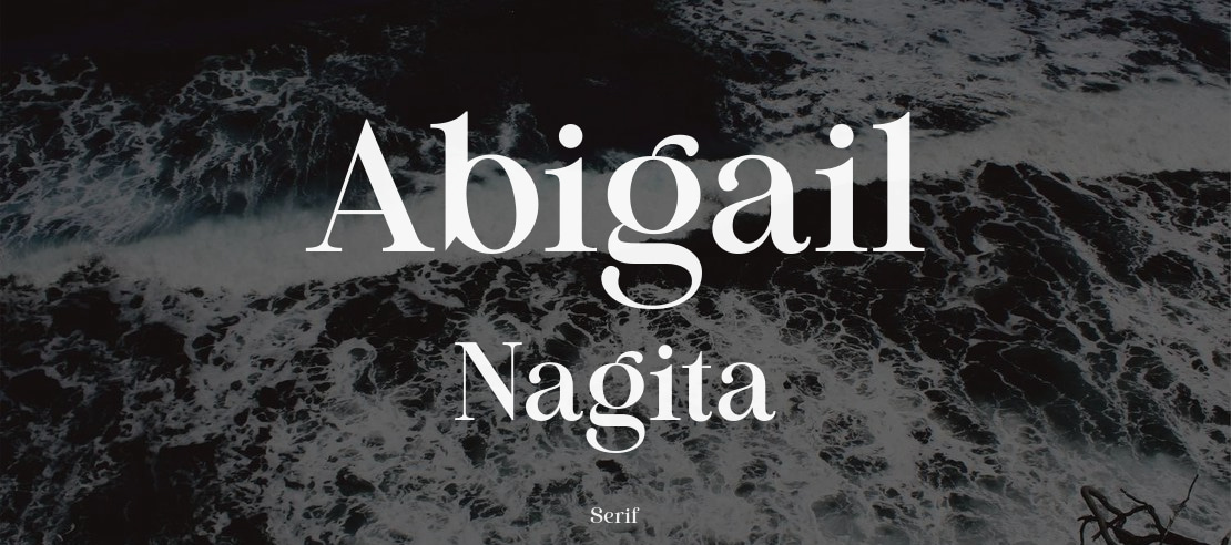 Abigail Nagita Font