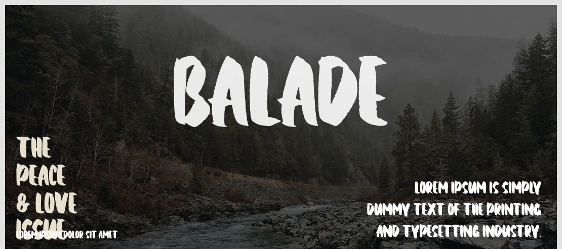 Balade Font