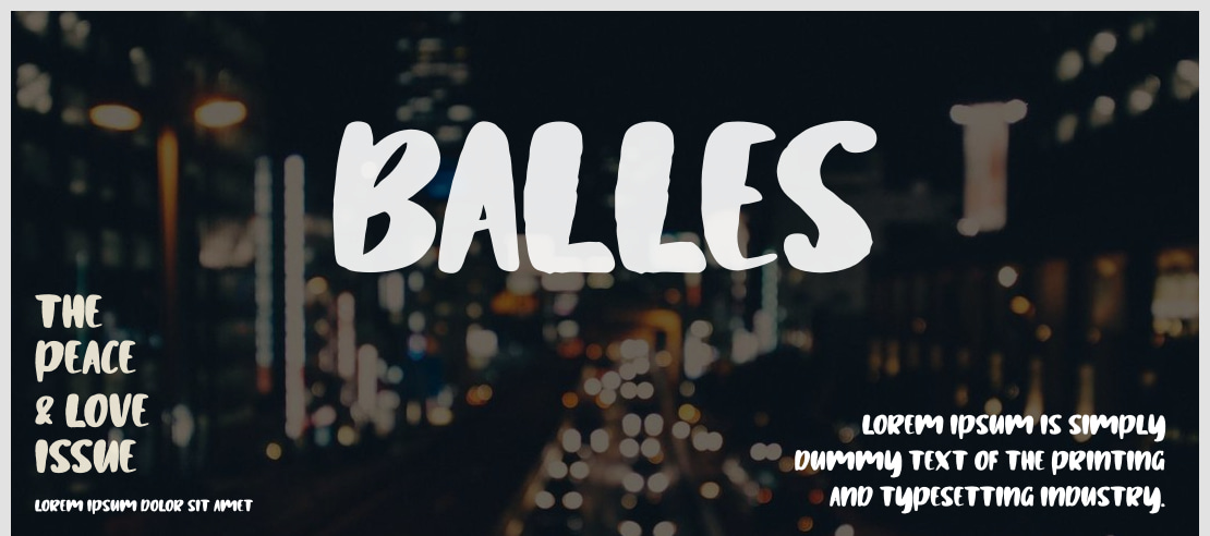 Balles Font