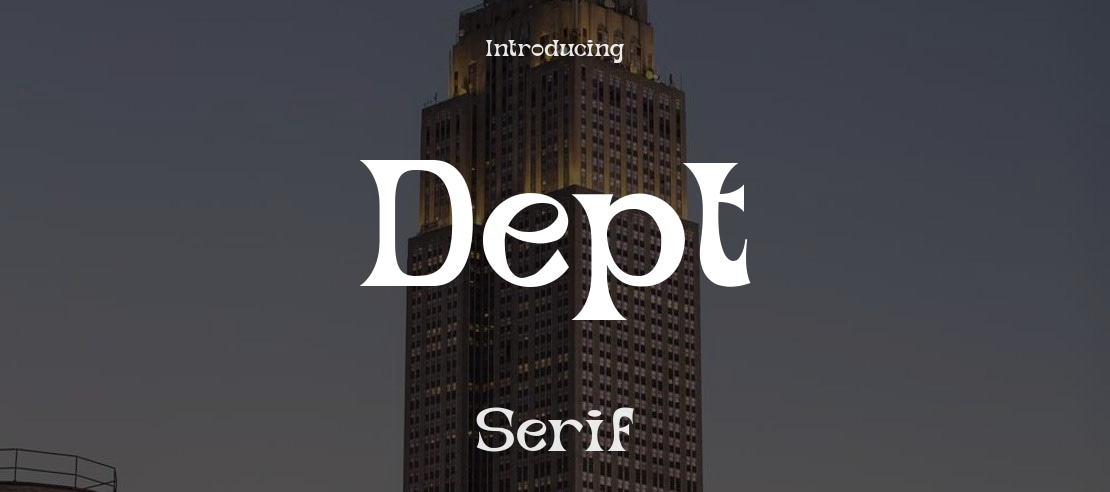 Dept Font