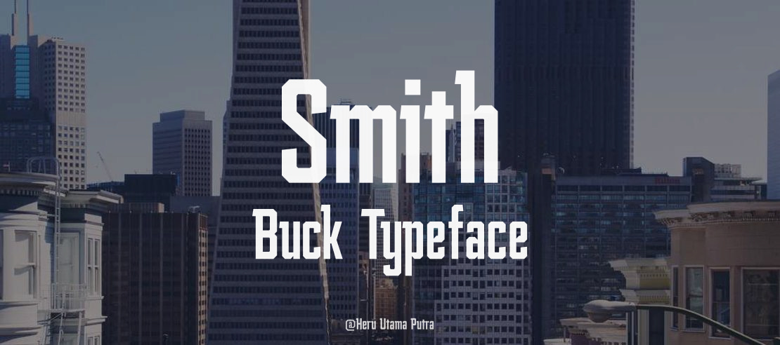 Smith Buck Font