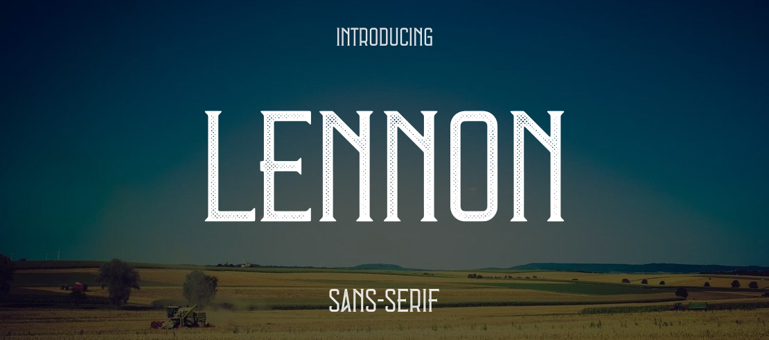 Lennon Font