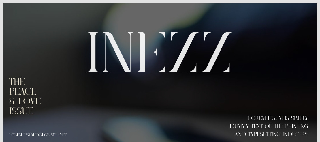 Inezz Font