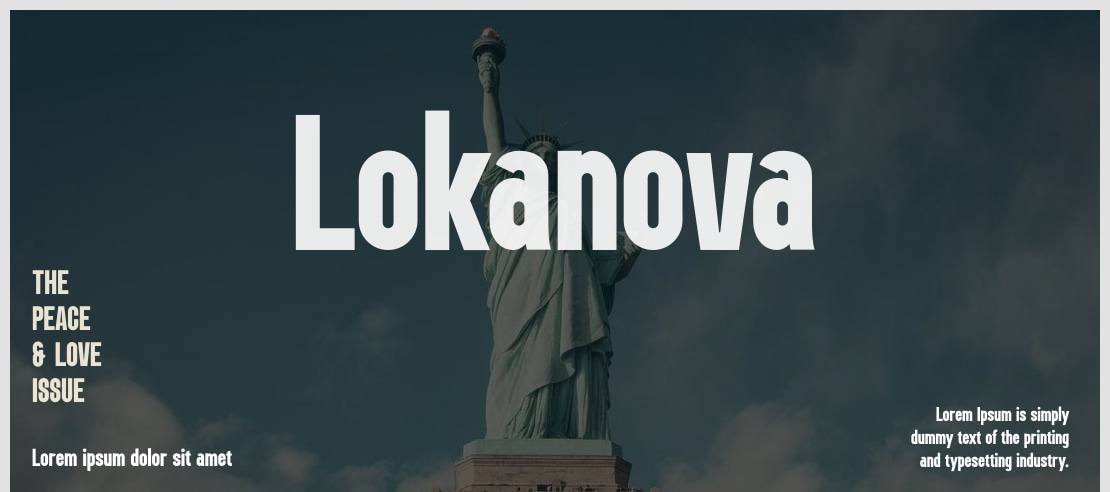 Lokanova Font