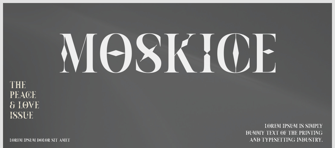 Moskice Font