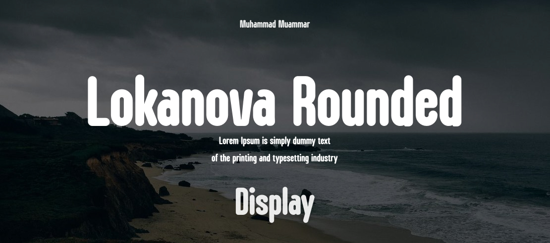 Lokanova Rounded Font