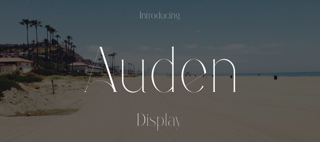 Auden Font