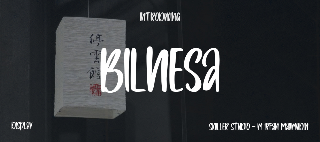 Bilnesa Font