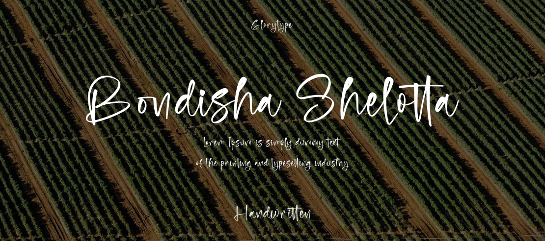 Bondisha Shelotta Font