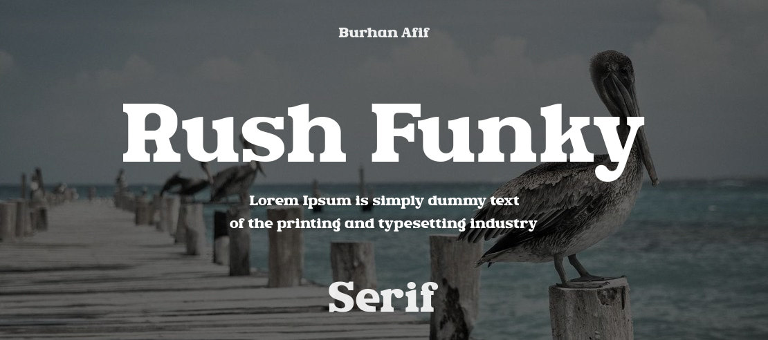 Rush Funky Font