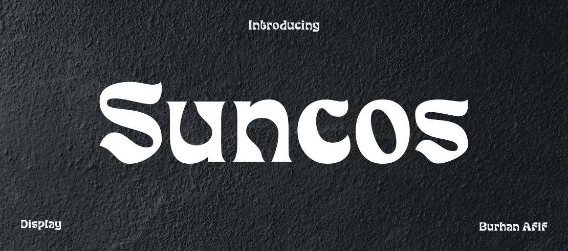 Suncos Font