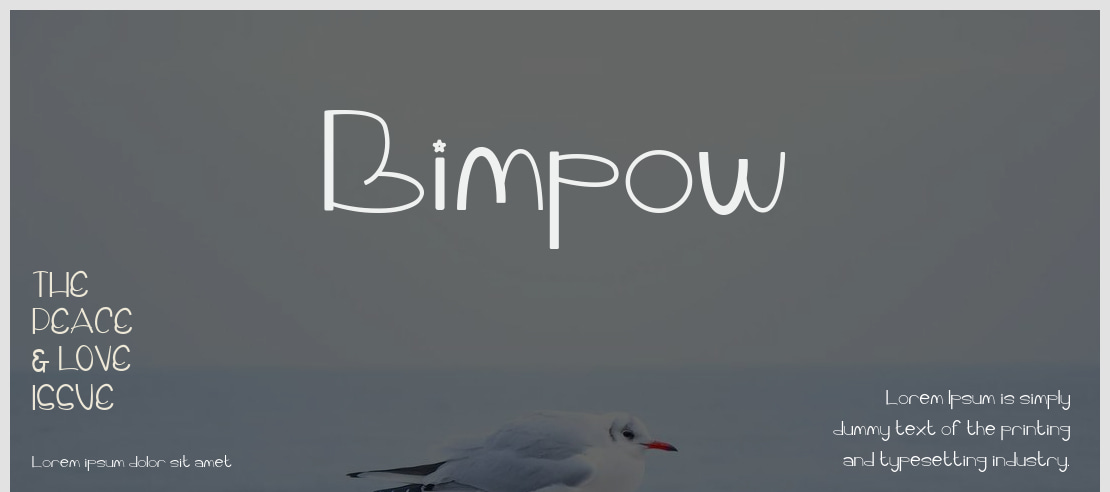 Bimpow Font