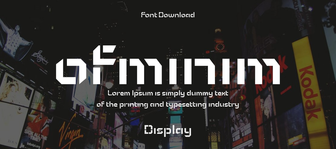 ofminim Font