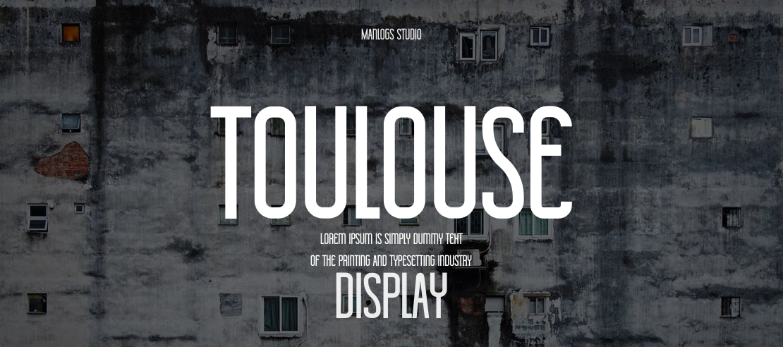 Toulouse Font