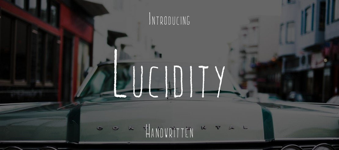Lucidity Font
