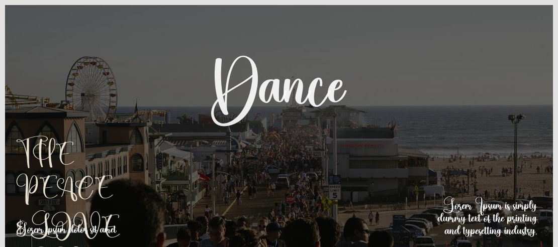 Dance Font