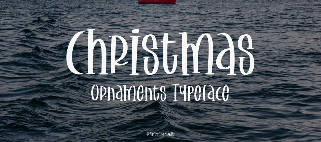 Christmas Ornaments Font