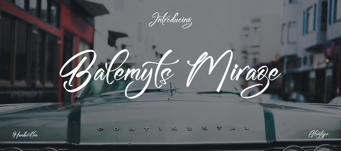 Balemyts Mirage Font