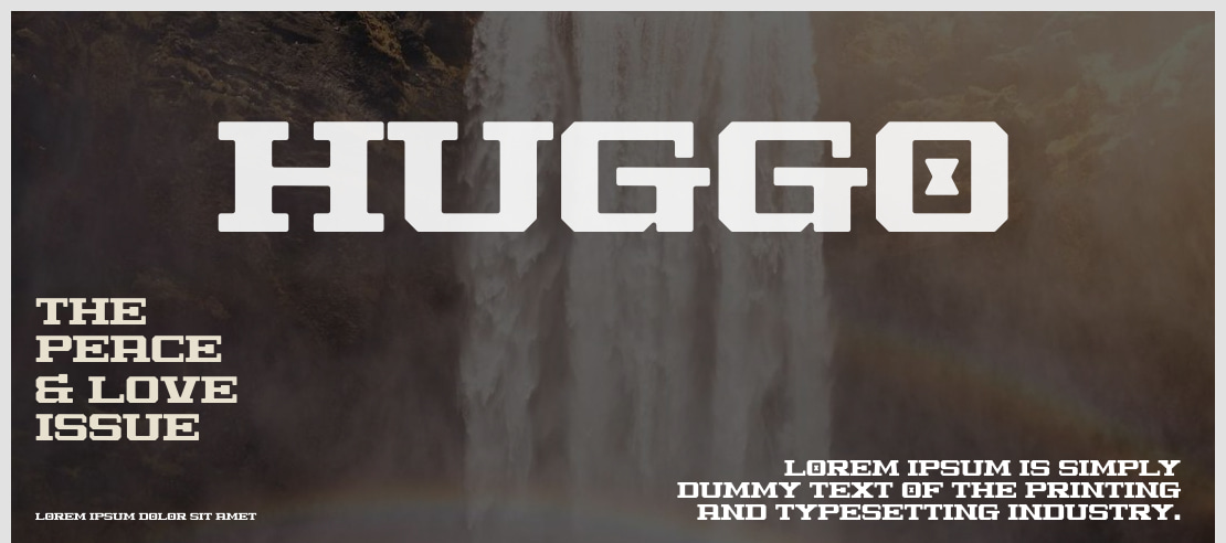 Huggo Font