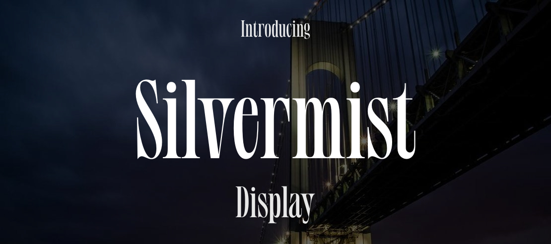 Silvermist Font Family