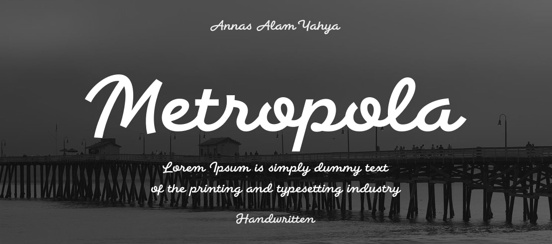 Metropola Font