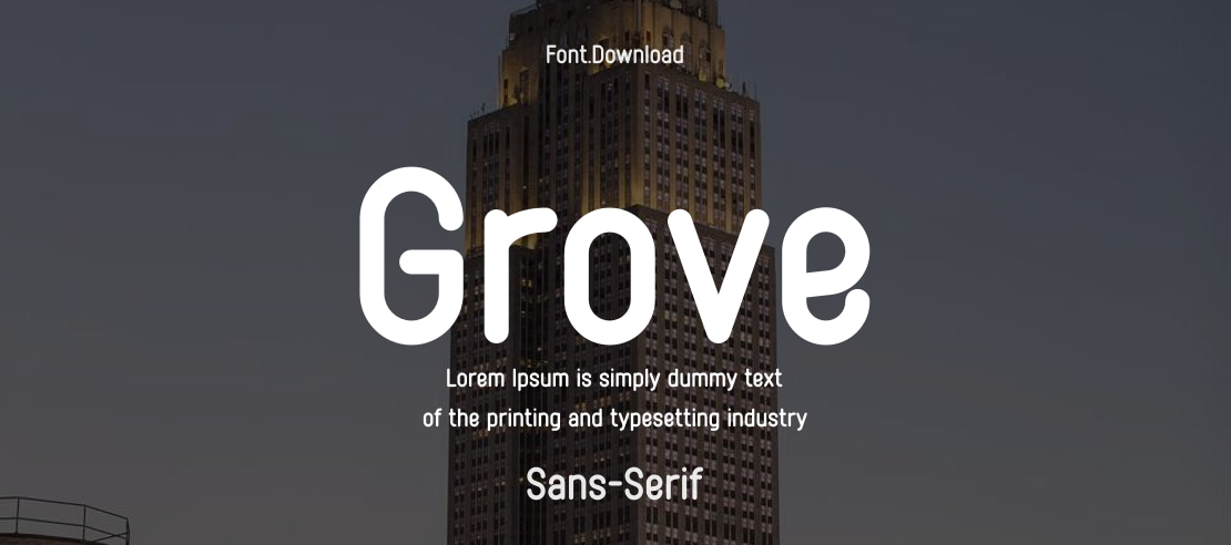 Grove Font