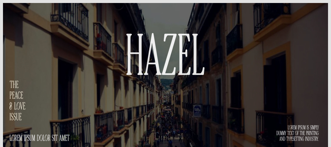 Hazel Font