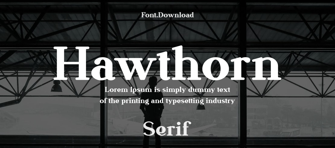 Hawthorn Font