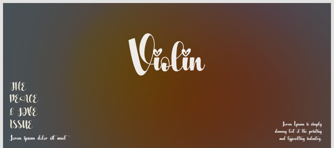 Violin Font